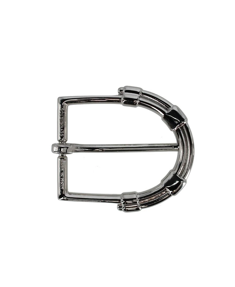 Trafalgar Men's 35mm Italian Solid Brass Mini-Horseshoe Harness Belt Buckle