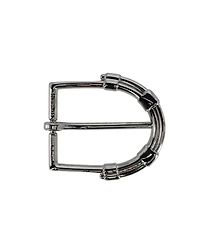 Trafalgar Men's 35mm Italian Solid Brass Mini-Horseshoe Harness Belt Buckle