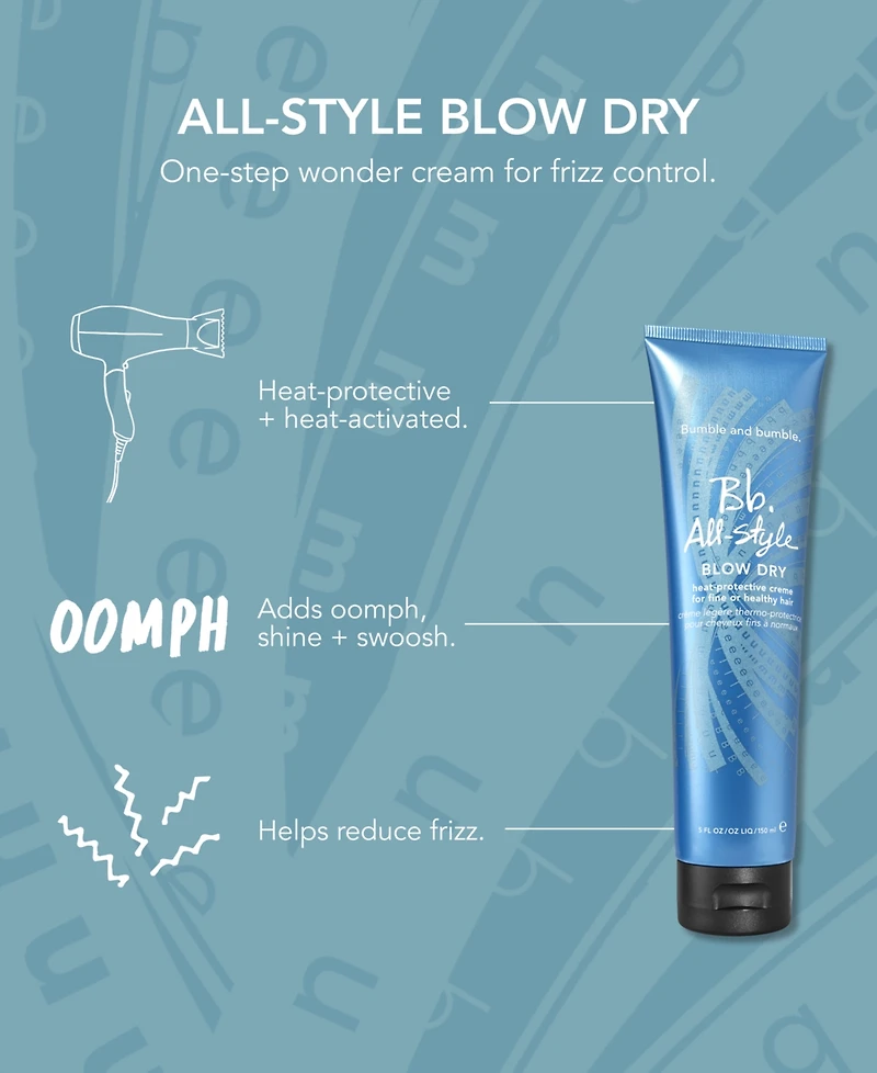 Bumble and Bumble All-Style Blow Dry, 5oz.