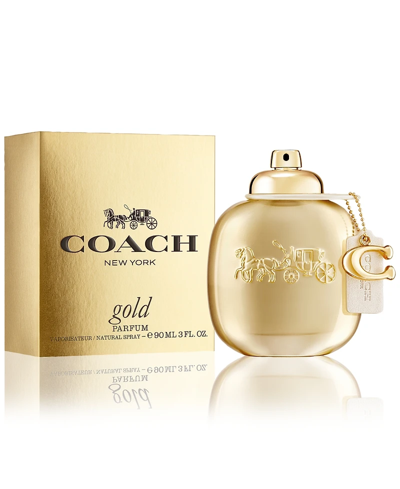 Coach Gold Parfum Spray, 3 oz.