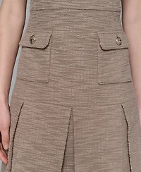 Karl Lagerfeld Paris Women's Knit Tweed Shift Dress