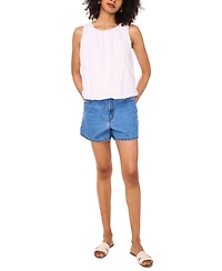 1.state Women's Cotton Sleeveless Bubble Top