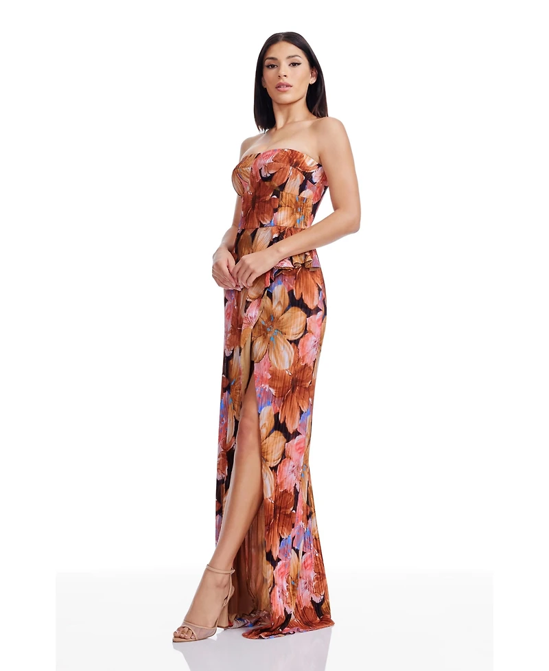 Dress the Population Women's Kai Strapless Bodycon