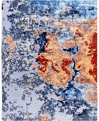 Adorn Hand Woven Rugs Indo Modern M8101 8'2"x10'2" Area Rug