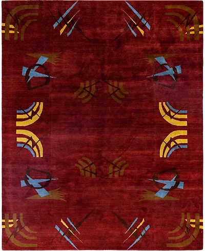 Adorn Hand Woven Rugs Indian Oak M7776 8'1"x10'1" Area Rug