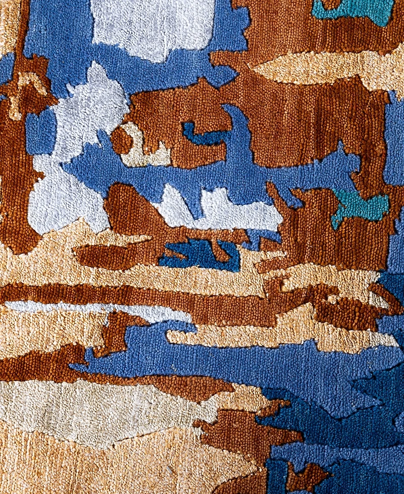Adorn Hand Woven Rugs Indo Modern M7422 9'2"x12'2" Area Rug