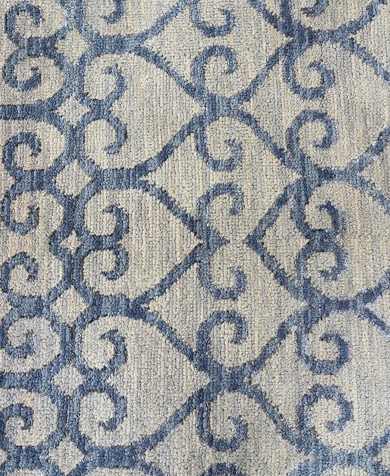 Adorn Hand Woven Rugs Indo Ganga M6462 9'2"x12'3" Area Rug