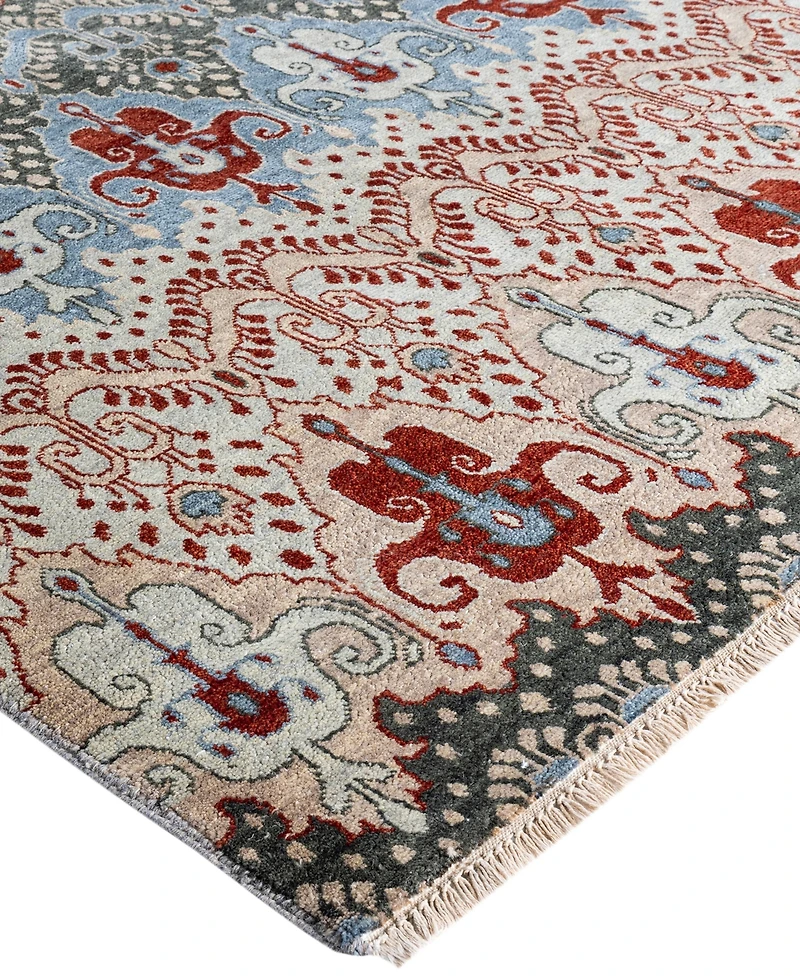 Adorn Hand Woven Rugs Indian Oak M6073 7'10"x10'1" Area Rug