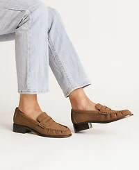 Journee Collection Women's Danna Round Toe Penny Loafers