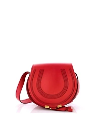 Pre-Owned Chloe Mini Marcie Crossbody Bag Leather