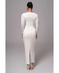 Jluxlabel Women's Soiree Cutout Maxi Dress