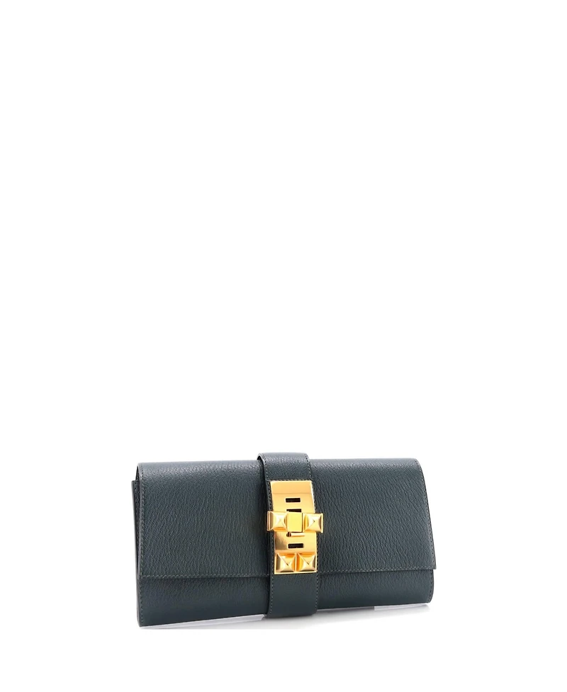 Pre-Owned Hermes 23 Medor Clutch Chevre Mysore