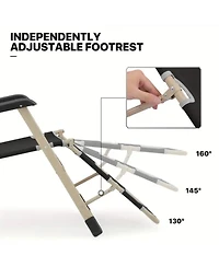 deck chair black