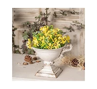 Vintage Double-Handled Flower Pot