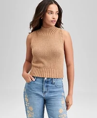 Now This Womens Mock Neck Sleeveless Sweater Top P Xxs Xxl Exclusively At Macys
