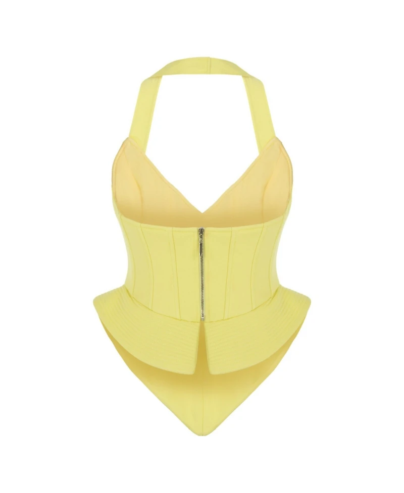 Nocturne Women's Corset Style Crop Top