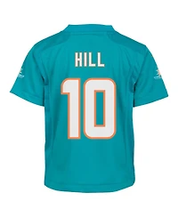 Nike Baby Boys and Girls Tyreek Hill Aqua Miami Dolphins Player Game Jersey