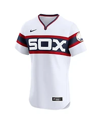Nike Men's White Chicago Sox Alternate Vapor Premier Elite Patch Jersey