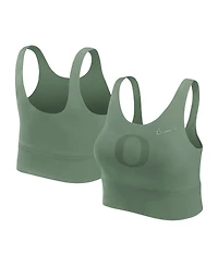 Nike Women's Green Oregon Ducks Performance Longline Sports Bra
