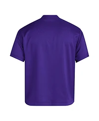 Adidas Men's Purple Washington Huskies Dugout Coaches Adizero Notch Neck Pullover Sweatshirt