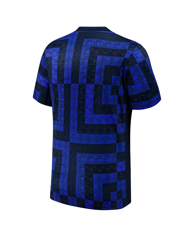 Nike Men's Navy Pumas 2025/26 Academy Pro Pre-Match Performance Jersey