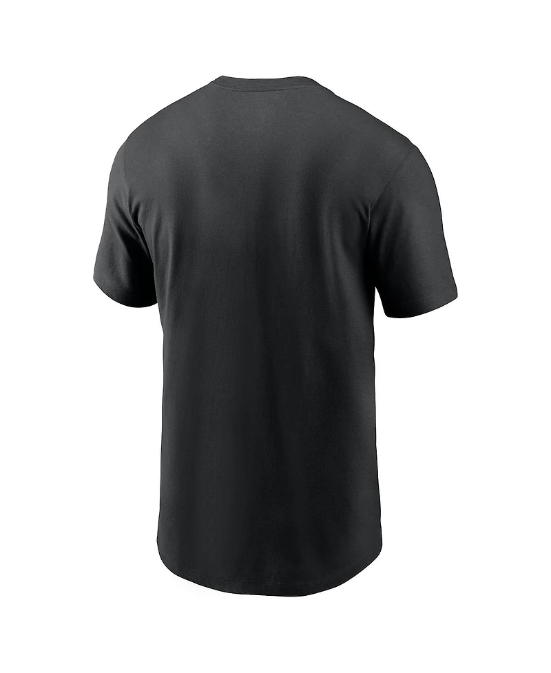 Nike Men's Black Miami Marlins 2025 City Connect Wordmark T-Shirt