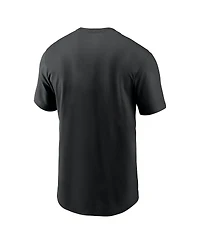 Nike Men's Black Miami Marlins 2025 City Connect Wordmark T-Shirt