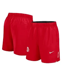 Nike Men's Scarlet Ohio State Buckeyes Primetime Woven Victory Performance Shorts