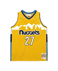 Mitchell & Ness Men's Jamal Murray Yellow Denver Nuggets 2017-18 Swingman Jersey