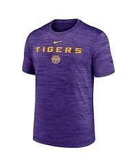 Nike Men's Purple Lsu Tigers 2025 Sideline Velocity Performance T-Shirt