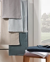 Uchino Waffle Twist 6-Pc. Bath Towel Set