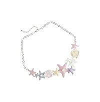 Sohi Metallic Starfish Necklace