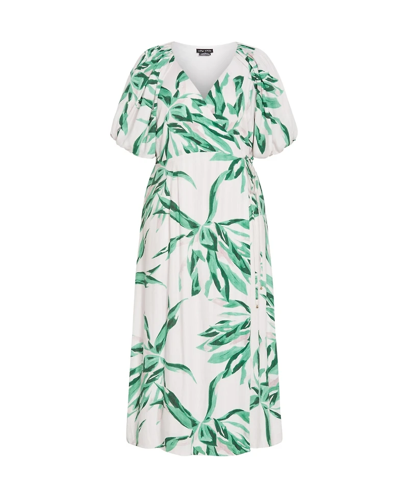 City Chic Plus Leilani Maxi Dress