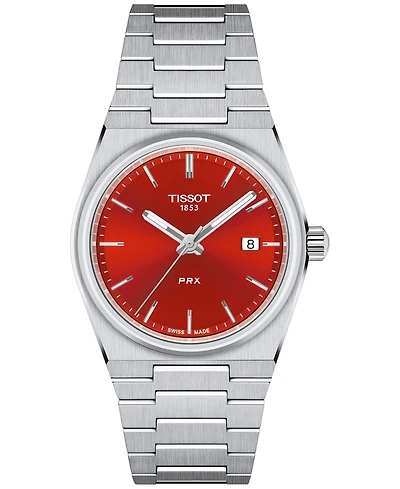 Tissot Women's Swiss Prx Quartz Stainless Steel Bracelet Watch 35mm