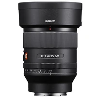 Sony Fe 35mm f/1.4 Gm Lens, Bundle with 67mm Digital Essentials Filter Kit and 15x15" Lens Wrap