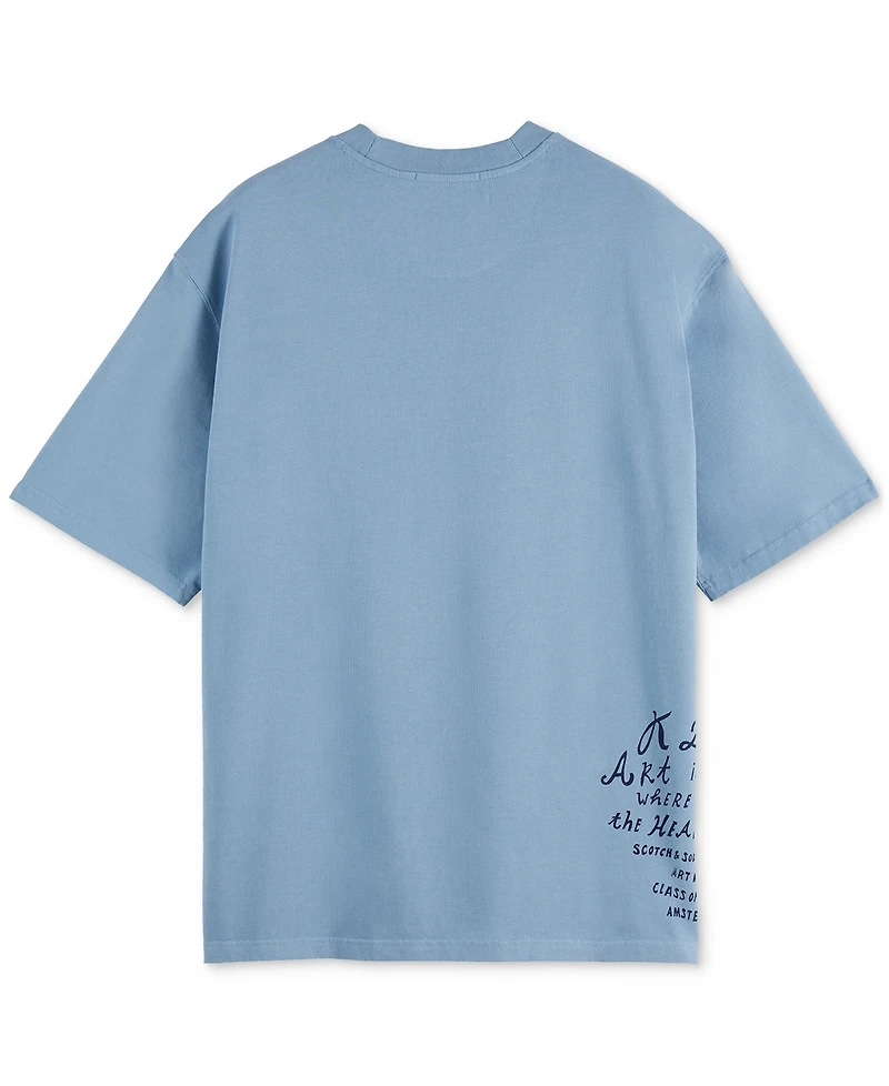 Scotch & Soda Men's Logo Graphic T-Shirt