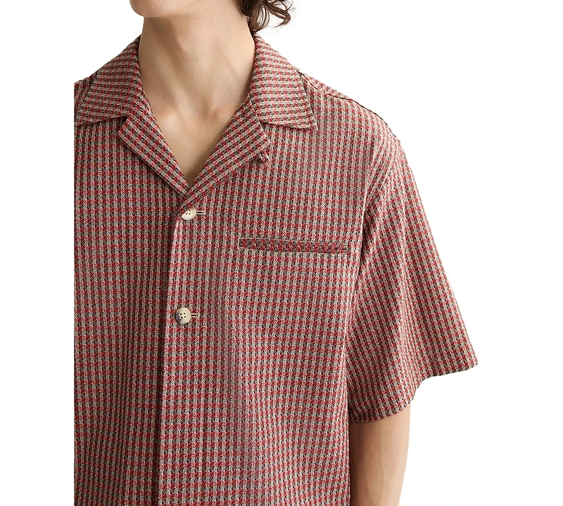 Scotch & Soda Men's Micro-Geo Pocket Shirt