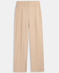 On 34th Women's High-Rise Pleated Straight-Leg Pants, Exclusively at Macy's