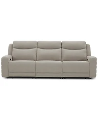 Kristyan 3-Pc. Fabric Sofa with 2 Power Recliners, Exclusively at Macy's