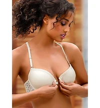 Lascana Women's Lace Back T-Shirt Bra