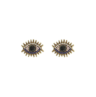 Sohi Evil Eye Stud Earrings