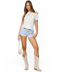 Edikted Women's Anabella Off Shoulder Top