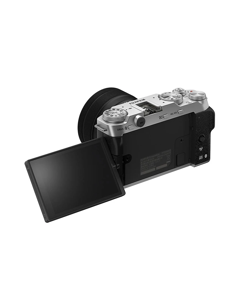 Fujifilm X-M5 Mirrorless Camera with Xc 15-45mm f/3.5-5.6 Ois Pz Lens, Silver