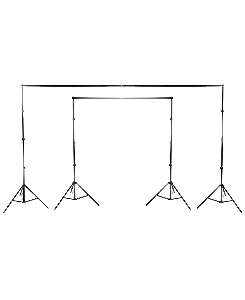 8.5x10Ft Photography Background Backdrop Stand Kit Adjustable Crossbar 6 Packs
