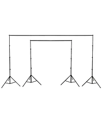 8.5x10Ft Photography Background Backdrop Stand Kit Adjustable Crossbar 6 Packs