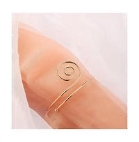 Sohi Gold-Plated Swirl Armlet