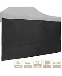 InstaHibit 1 Pack Side Wall for 10x15 Ft Ez Pop Up Canopy Tent UV50+ Patio Sun