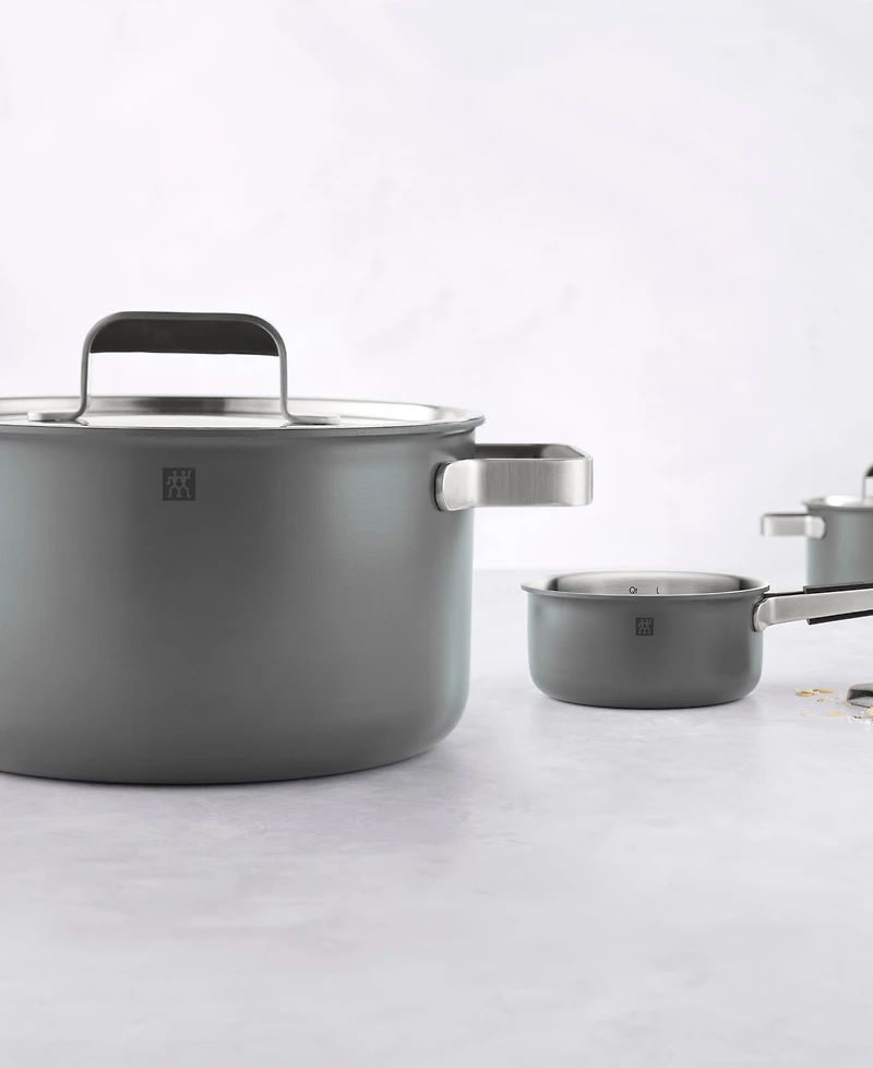 Zwilling Pure Stainless Steel 6-Piece Pot Set