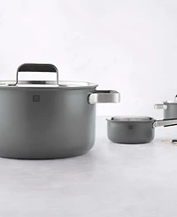 Zwilling Pure Stainless Steel 6-Piece Pot Set