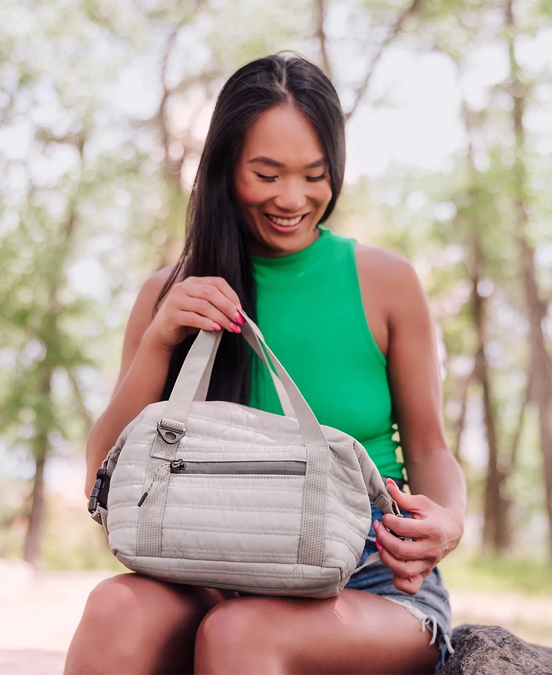 Oniva Midday Quilted Washable Lunch Tote Bag